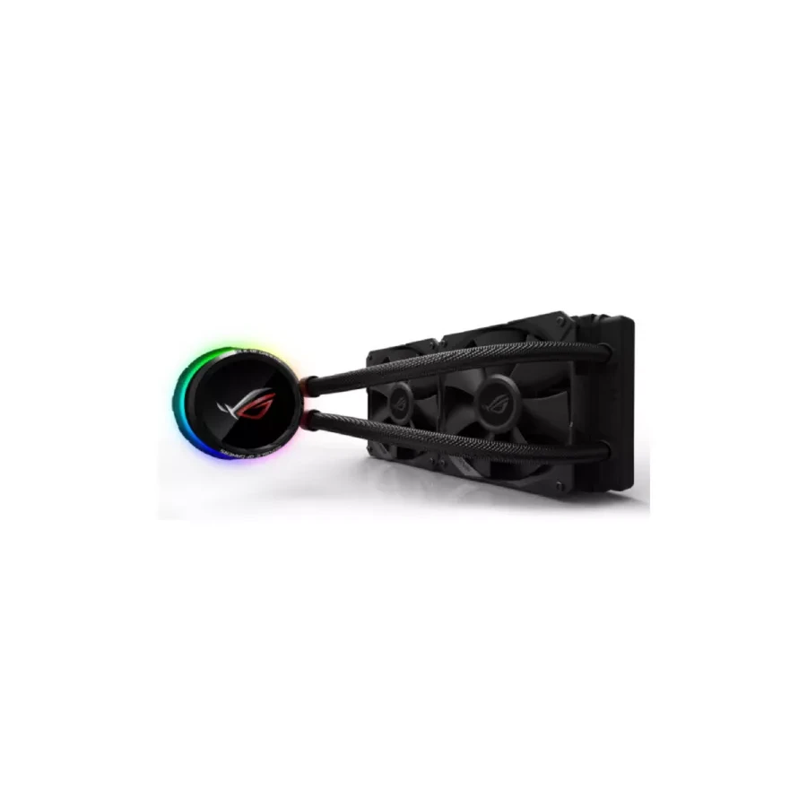 Водяное охлаждение ASUS ROG RYUO 240, 2x120mm, RGB