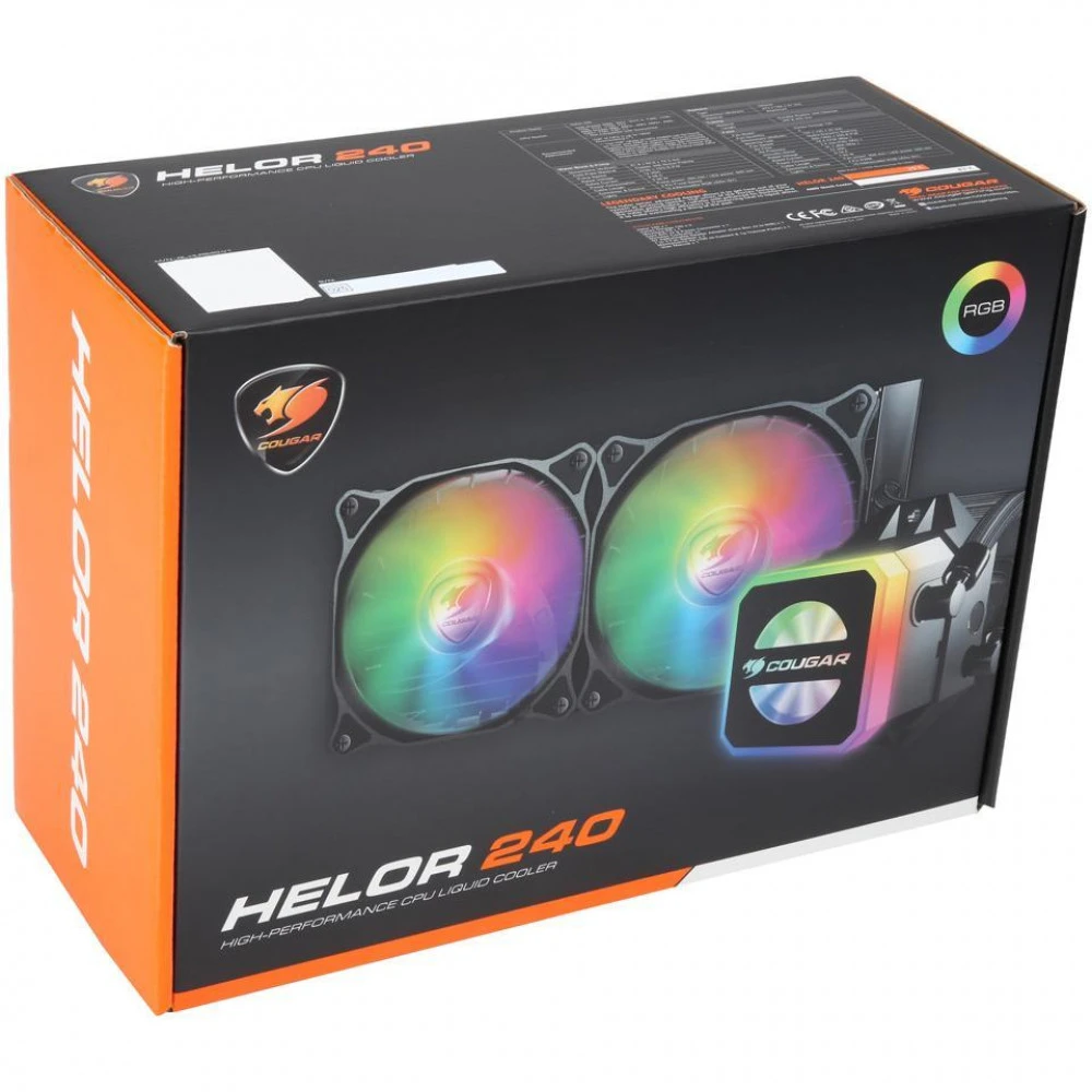 Водяное охлаждение Cougar Helor 240 240mm — 3