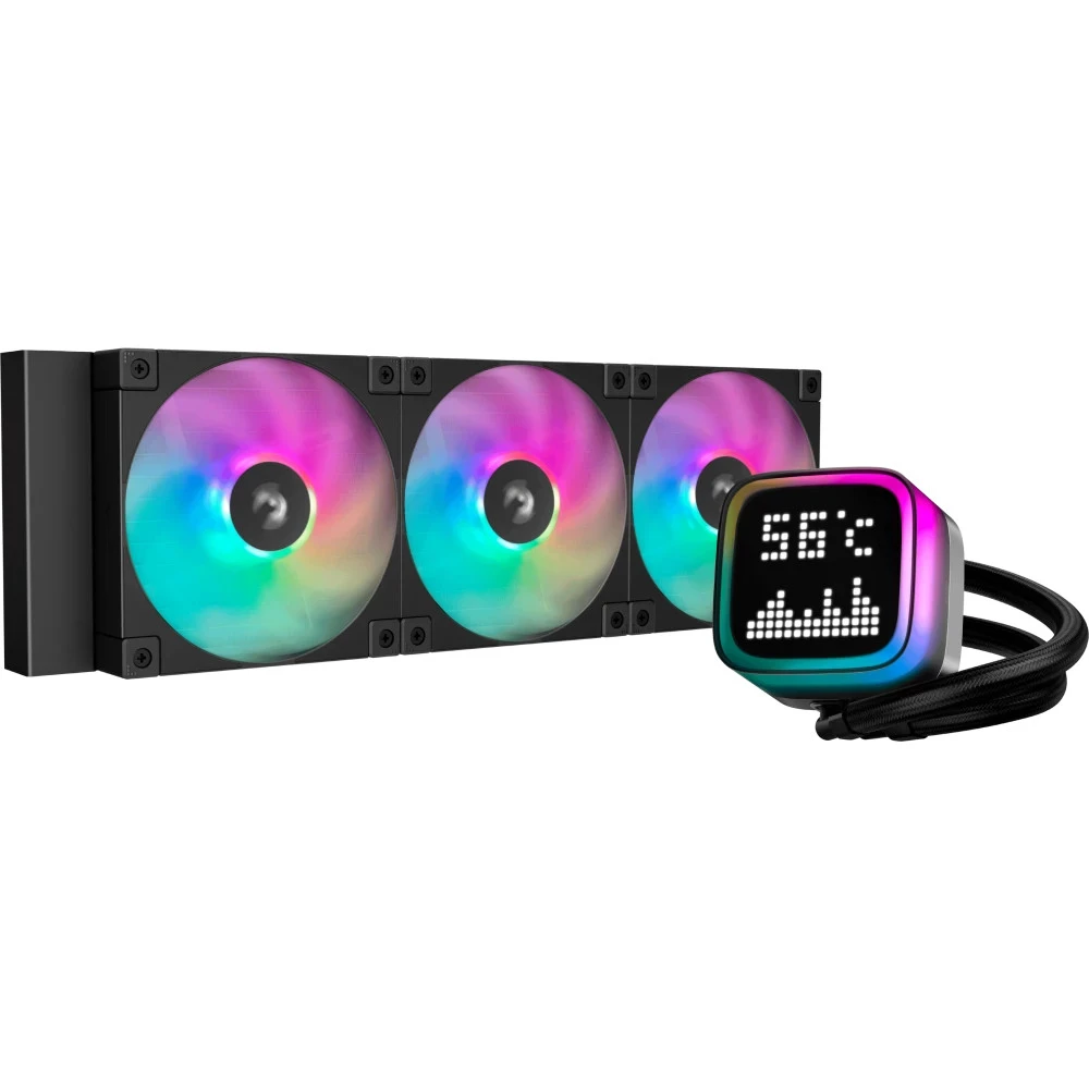 Жидкостное охлаждение Deepcool LP360, 3*120mm ARGB, 300W TDP — 2