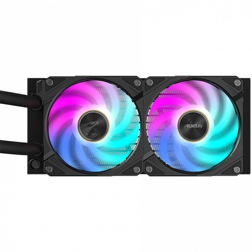 Водяное охлаждение Gigabyte AORUS WATERFORCE X II 240, 2*120мм — 3