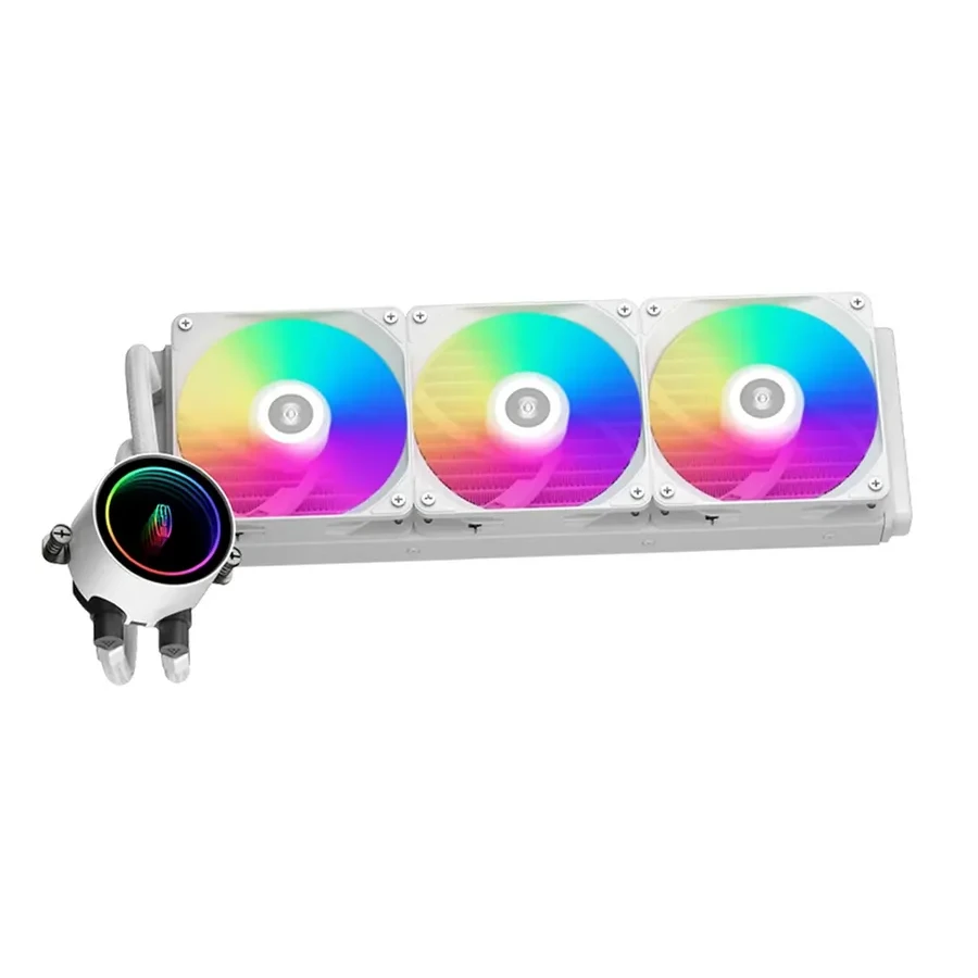 Жидкостное охлаждение PCCooler DA360 Pro ARGB WH TDP 300W — 2