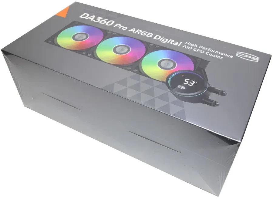 Жидкостное охлаждение PCCooler DA360 Pro ARGB WH TDP 300W — 5