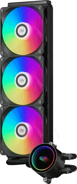 Жидкостное охлаждение PCCooler DA360 Pro ARGB BK TDP 300W