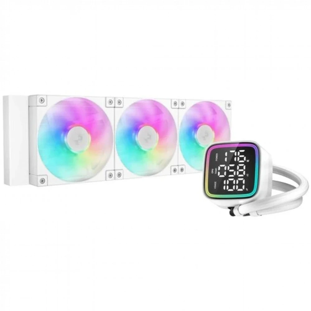 Жидкостное охлаждение Deepcool LP360 WH, 360mm — 5