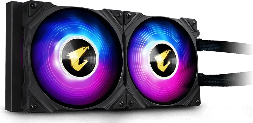 Жидкостное охлаждение Gigabyte AORUS WATERFORCE 240 — 2