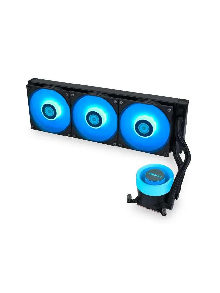 Водяное охлаждение Lian Li GALAHAD II LITE 360 RGB чёрное