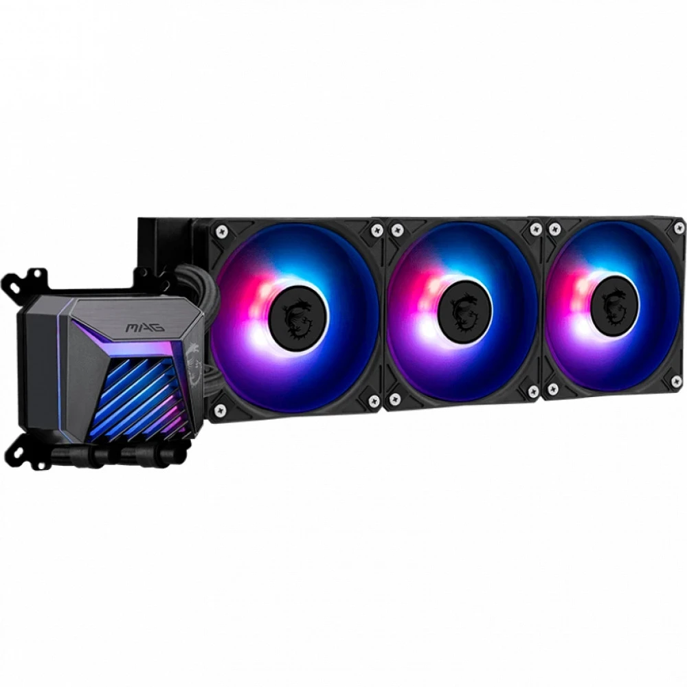 Водяное охлаждение MAG CORELIQUID A15 360 ARGB 3x120mm — 4