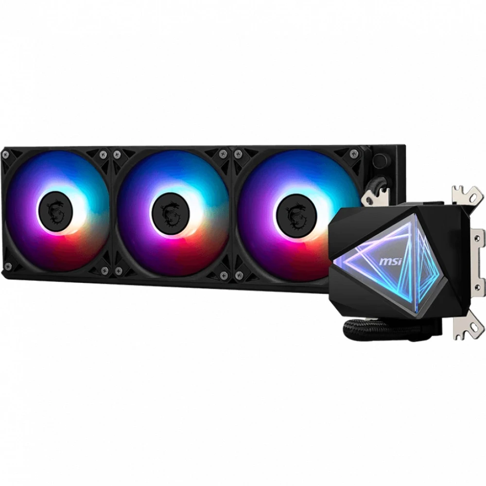 Водяное охлаждение MSI MAG CORELIQUID I360 ARGB 3x120mm — 4