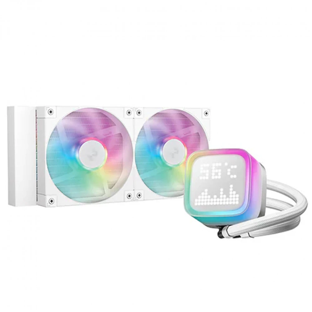 Жидкостное охлаждение Deepcool LP240 WH 240mm — 3