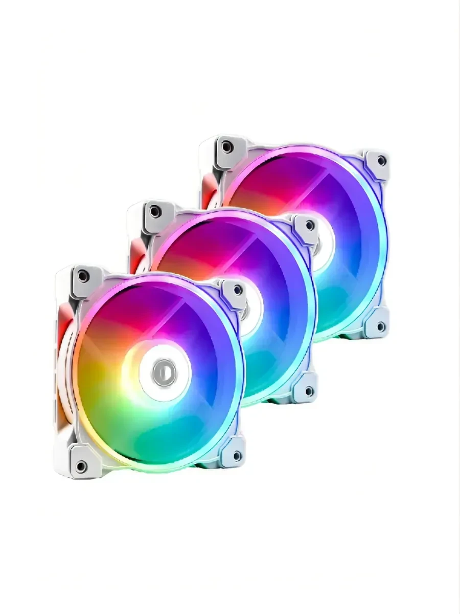 Вентилятор ID-Cooling ZF-12025-ARGB-TRIO SNOW 120mm