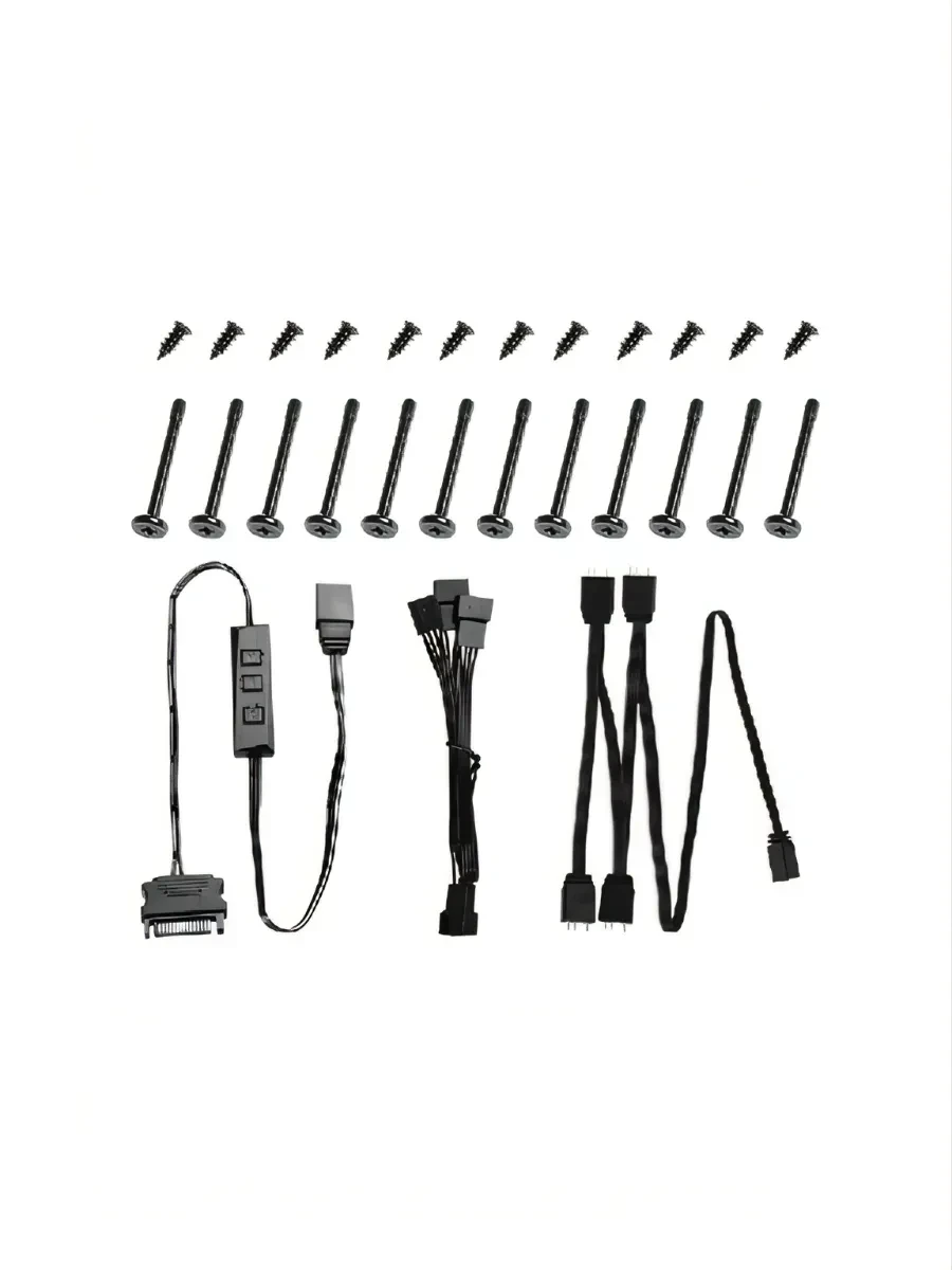 Вентилятор ID-Cooling ZF-12025-ARGB-TRIO SNOW 120mm — 4