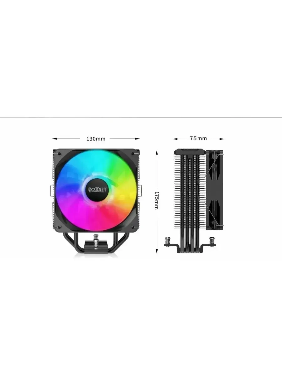 Воздушное охлаждение PCCooler PALADIN EX400S RGB, 220W — 3