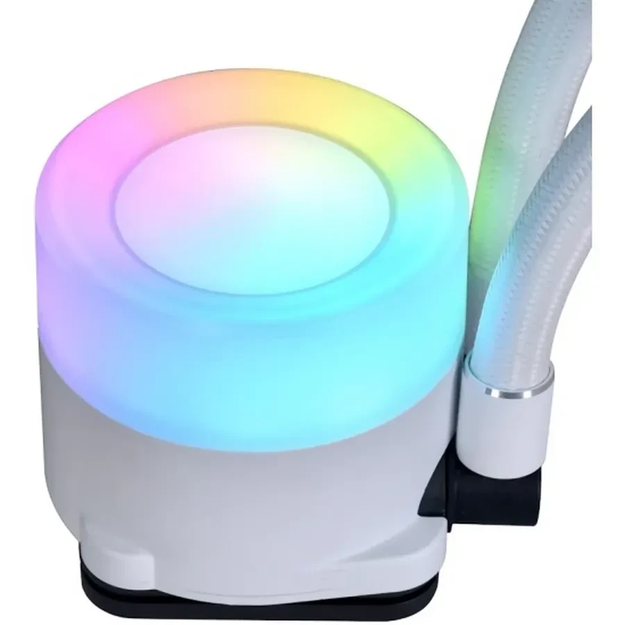 Водяное охлаждение Lian Li GA II Trinity 360 ARGB белое — 4
