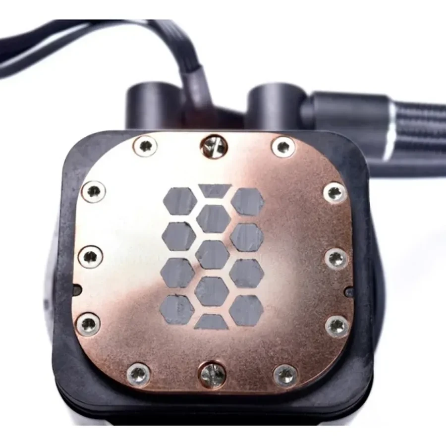 Водяное охлаждение Lian Li GA II Trinity 360 ARGB белое — 5