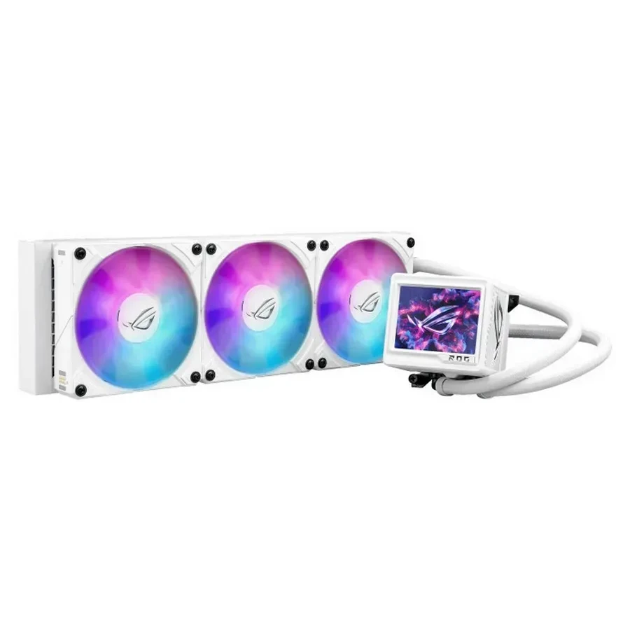 Водяное охлаждение ASUS ROG Ryujin III 360 белое — 3