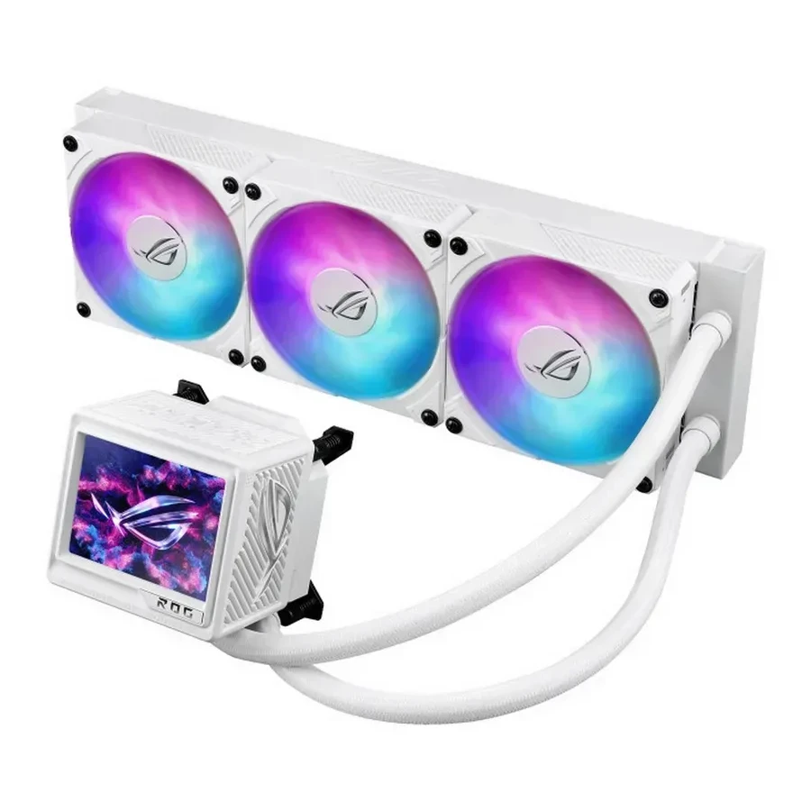 Водяное охлаждение ASUS ROG Ryujin III 360 белое — 4