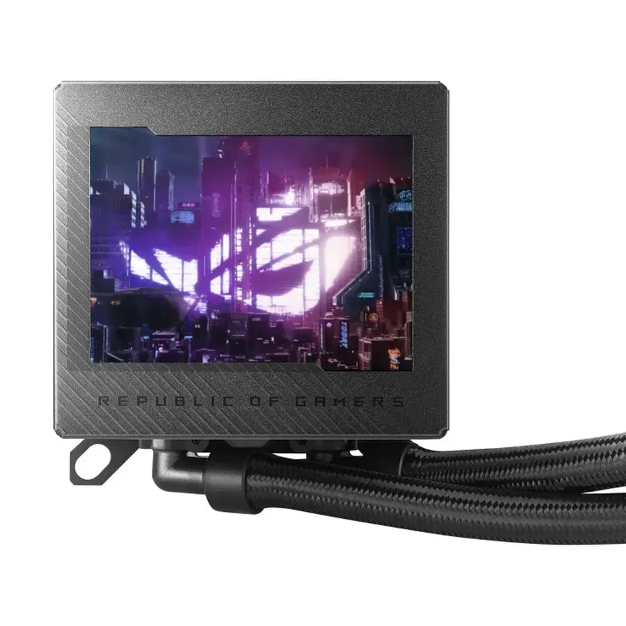 Водяное охлаждение ASUS ROG RYUJIN III 360, LCD — 3