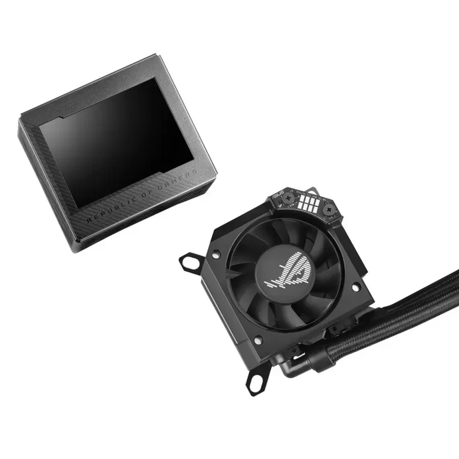 Водяное охлаждение ASUS ROG RYUJIN III 360, LCD — 5
