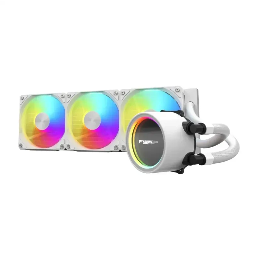 Водяное охлаждение FSP AE36-W 360mm, RGB, белое