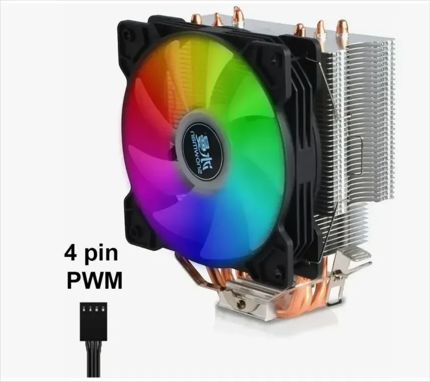 Воздушное охлаждение Huntkey Storm T400, ARGB, 180W, универсальное — 4