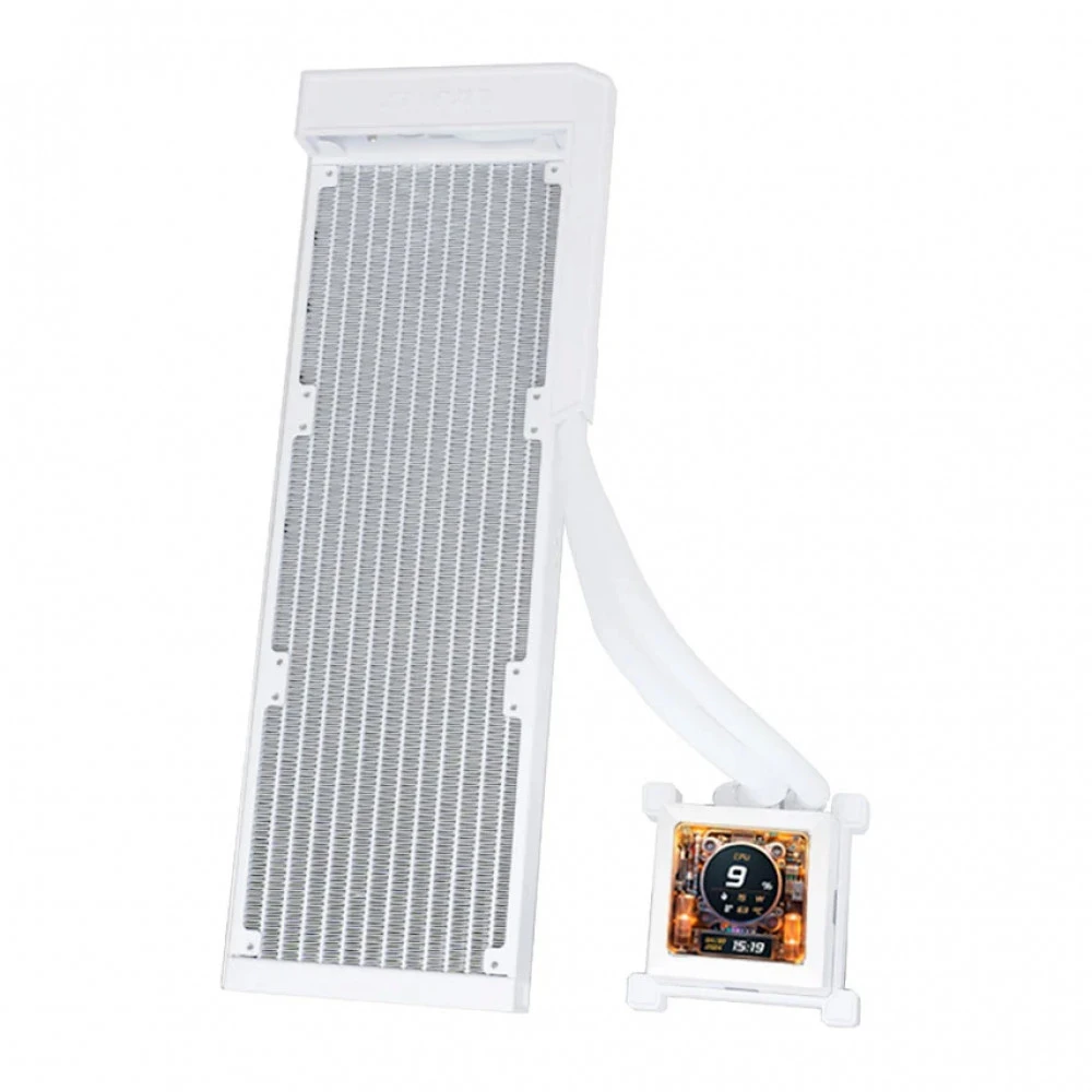 Водяное охлаждение Lian Li HydroShift LCD 360 White, 2.88" IPS, LGA1851/1700/AM5/AM4