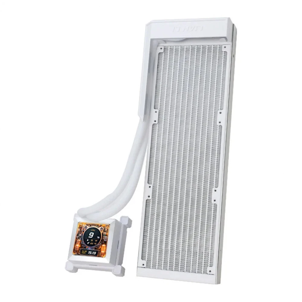 Водяное охлаждение Lian Li HydroShift LCD 360 White, 2.88" IPS, LGA1851/1700/AM5/AM4 — 2