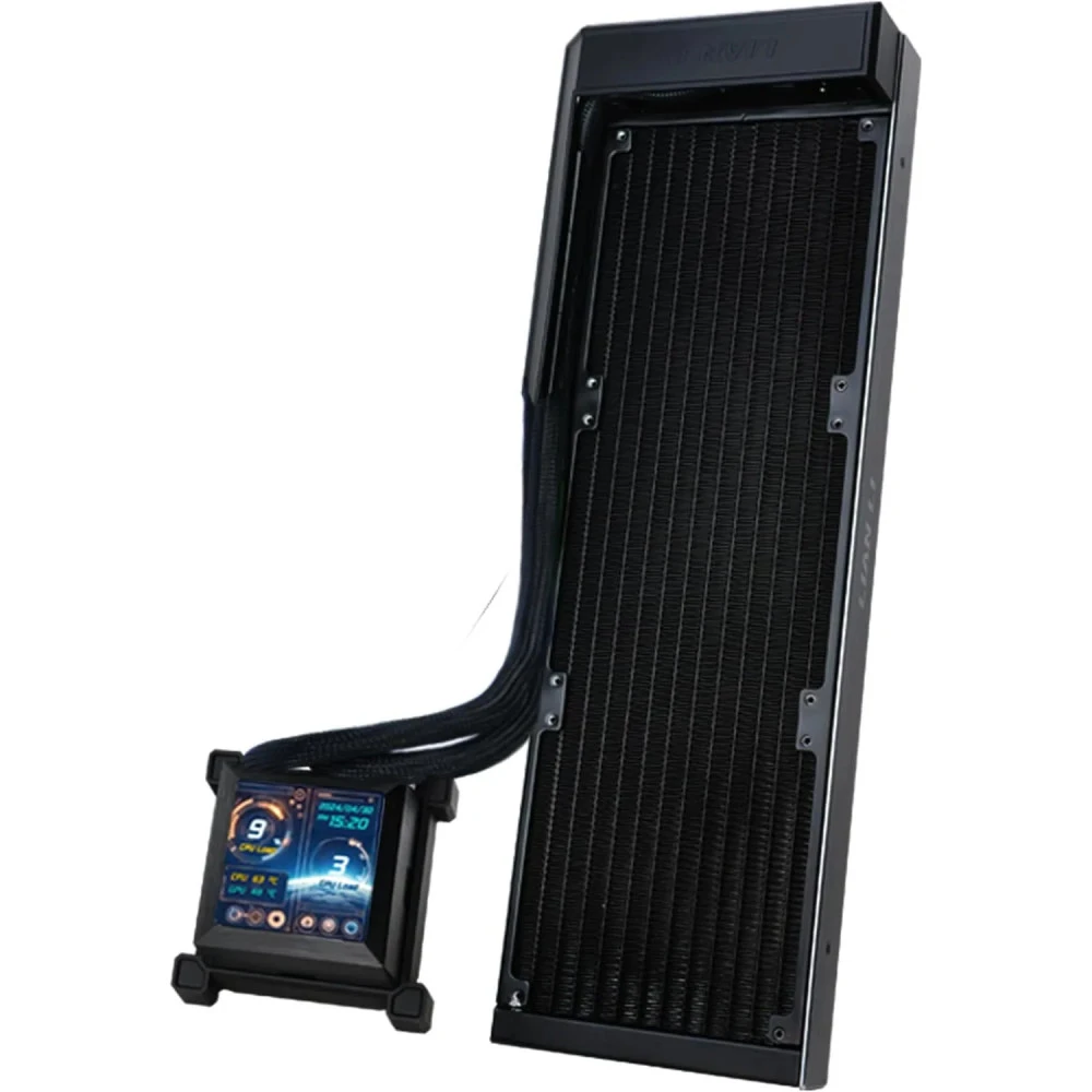 Водяное охлаждение Lian Li HydroShift LCD 360 Black, 3x120mm, AM5/AM4/LGA — 3