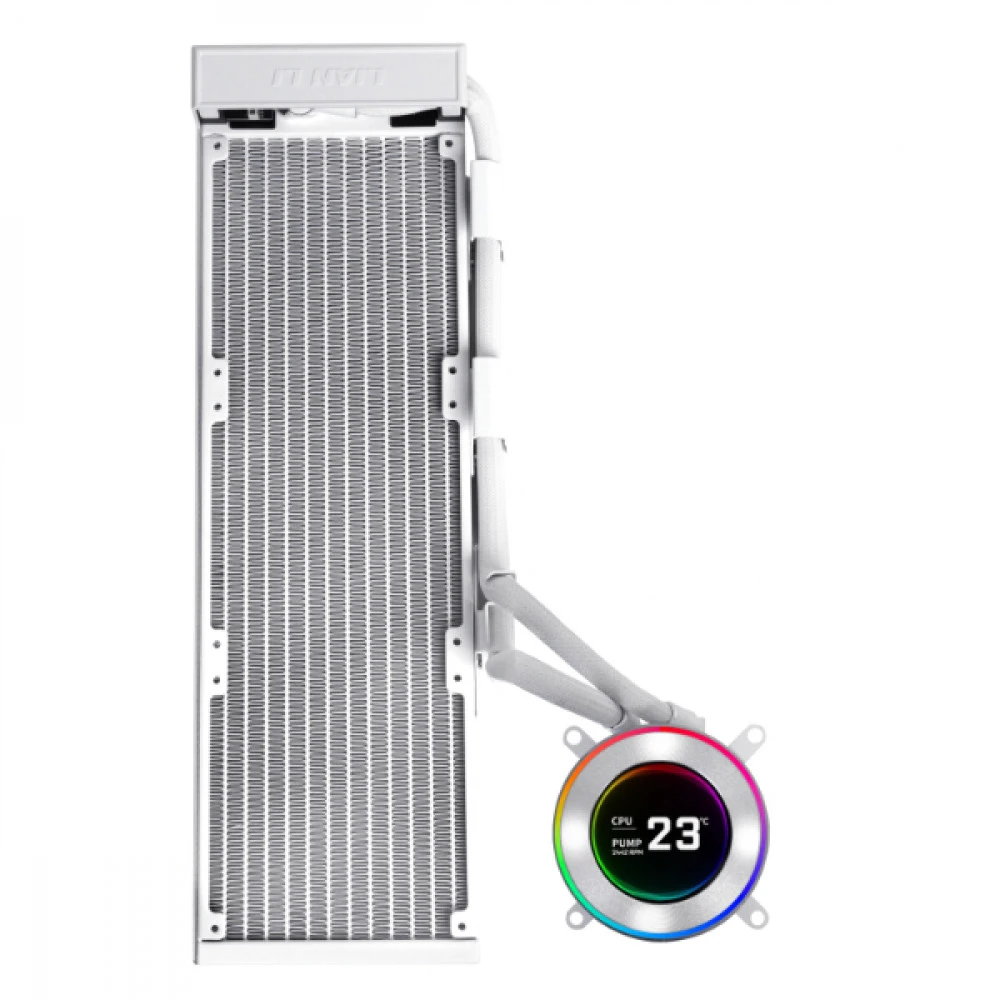 Водяное охлаждение Lian Li Hydroshift LCD-C 360N White, AM5/AM4/LGA1200/1700 — 3