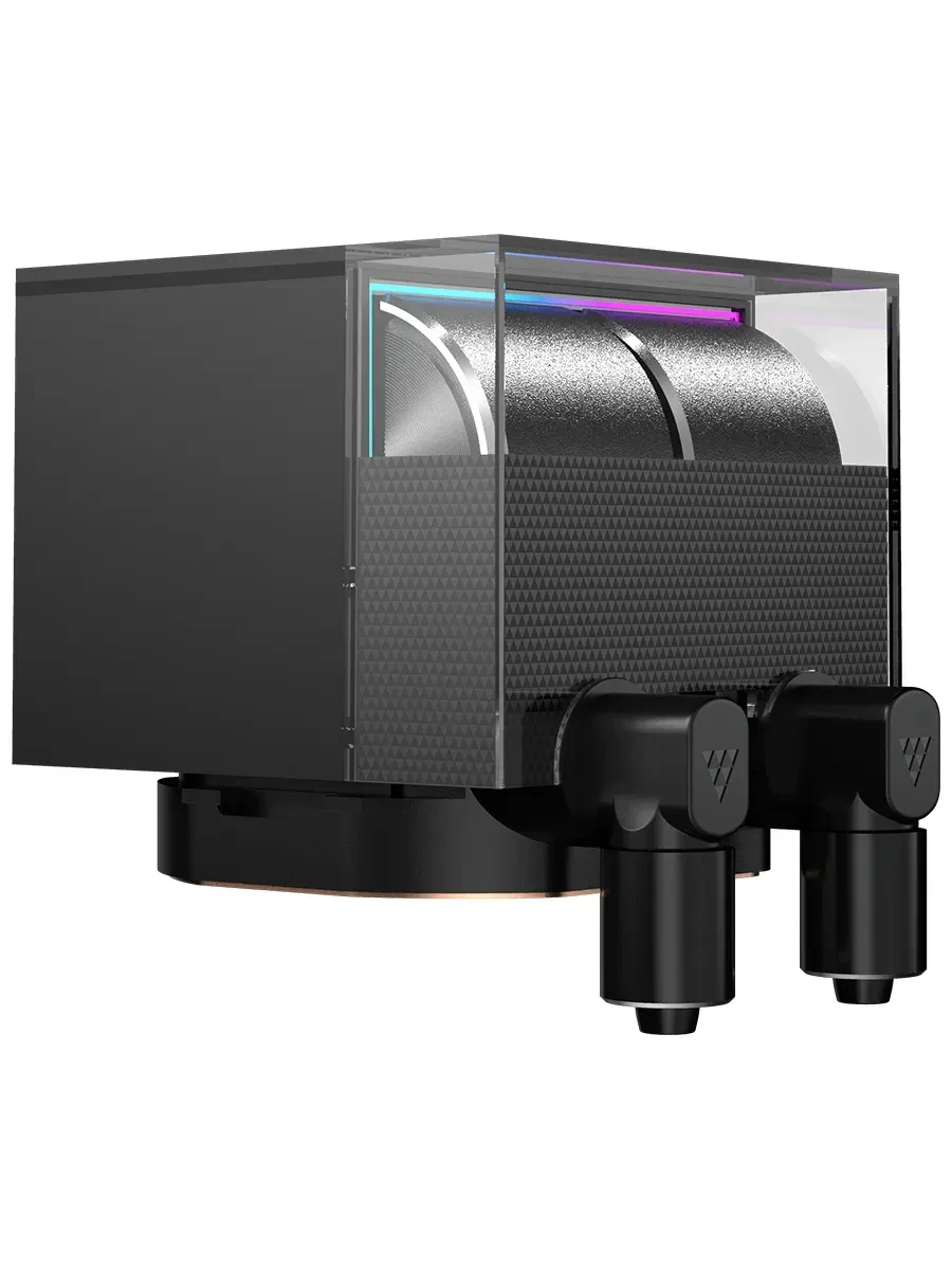 Водяное охлаждение PCCooler DS360 Display Black, AM5/AM4/LGA1200/1700 — 3