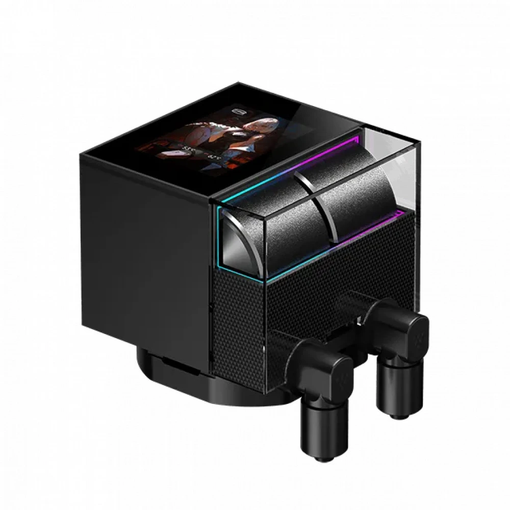 Водяное охлаждение PCCooler DS360 Display Black, AM5/AM4/LGA1200/1700 — 5