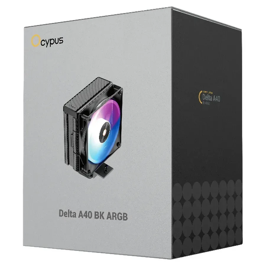 Воздушное охлаждение Ocypus Delta A40, TDP 220W, ARGB, чёрный — 5