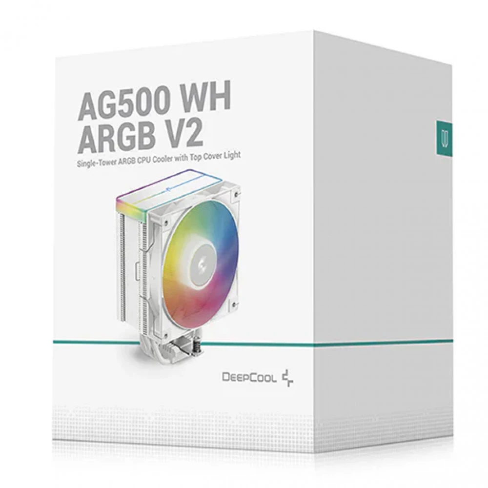 Кулер Deepcool AG500 WH ARGB V2, 120мм, Intel/AMD, 240W, белый — 3