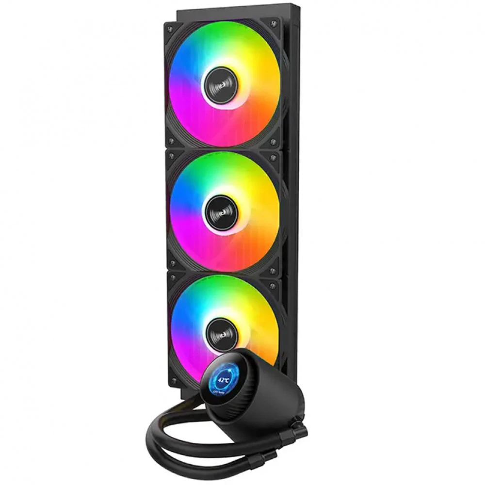 Жидкостное охлаждение Huntkey GX360R Atlas Shark, 300W, черное — 3