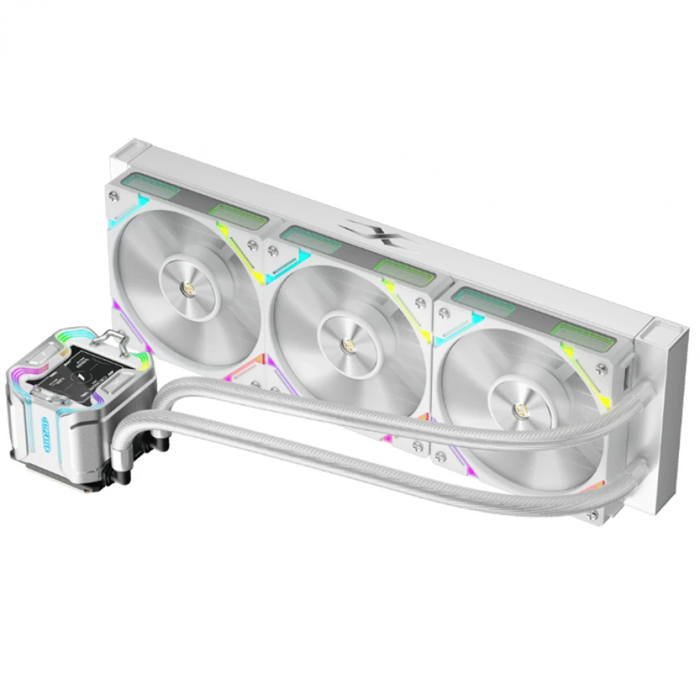 Жидкостное охлаждение 1STPLAYER X-360, 300W, 3x120mm, черное — 5