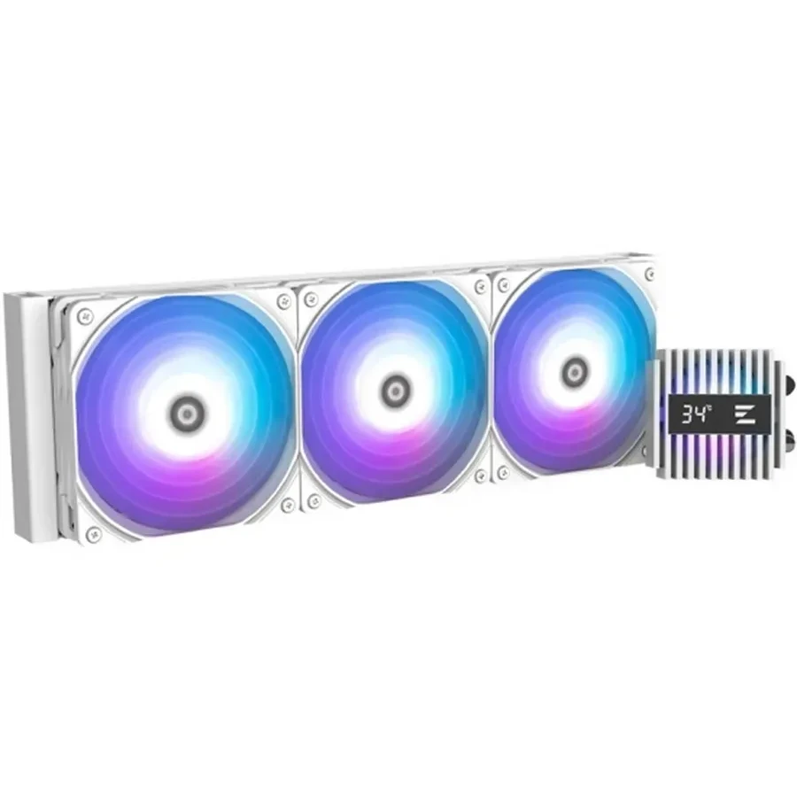 Жидкостное охлаждение Zalman ALPHA2 A36, 3x120mm, Белое — 2
