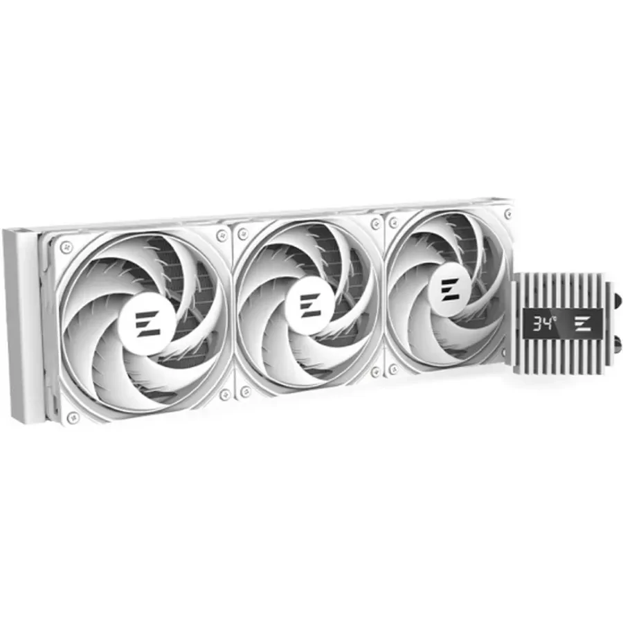 Жидкостное охлаждение Zalman ALPHA2 A36, 3x120mm, Белое — 4