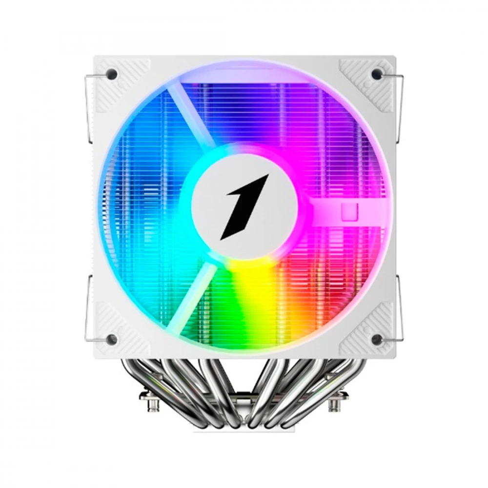Воздушное охлаждение 1STPLAYER CY12LD, 120mm, белое — 2