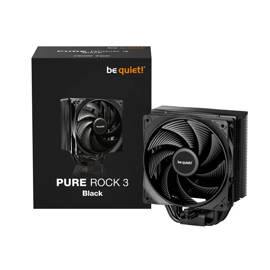 Воздушное охлаждение Be quiet! Pure Rock 3, 120mm, черное