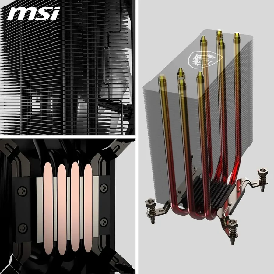 Воздушное охлаждение MSI MAG CORE FROZR AA13, чёрный — 3