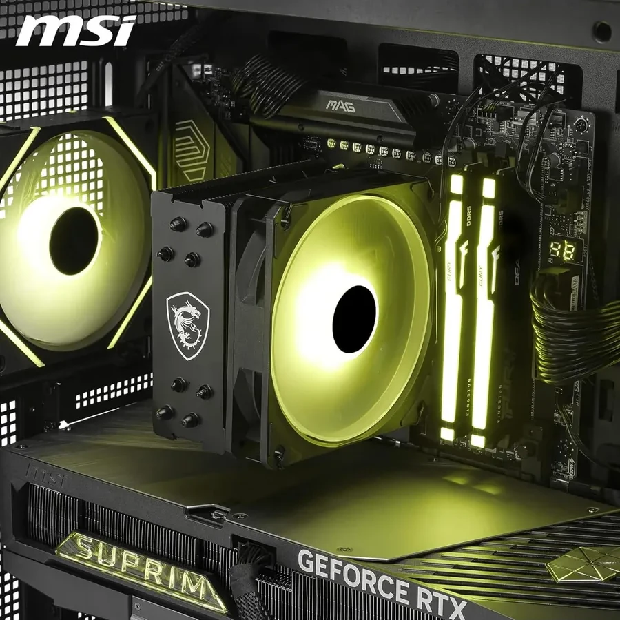 Воздушное охлаждение MSI MAG CORE FROZR AA13, чёрный — 4