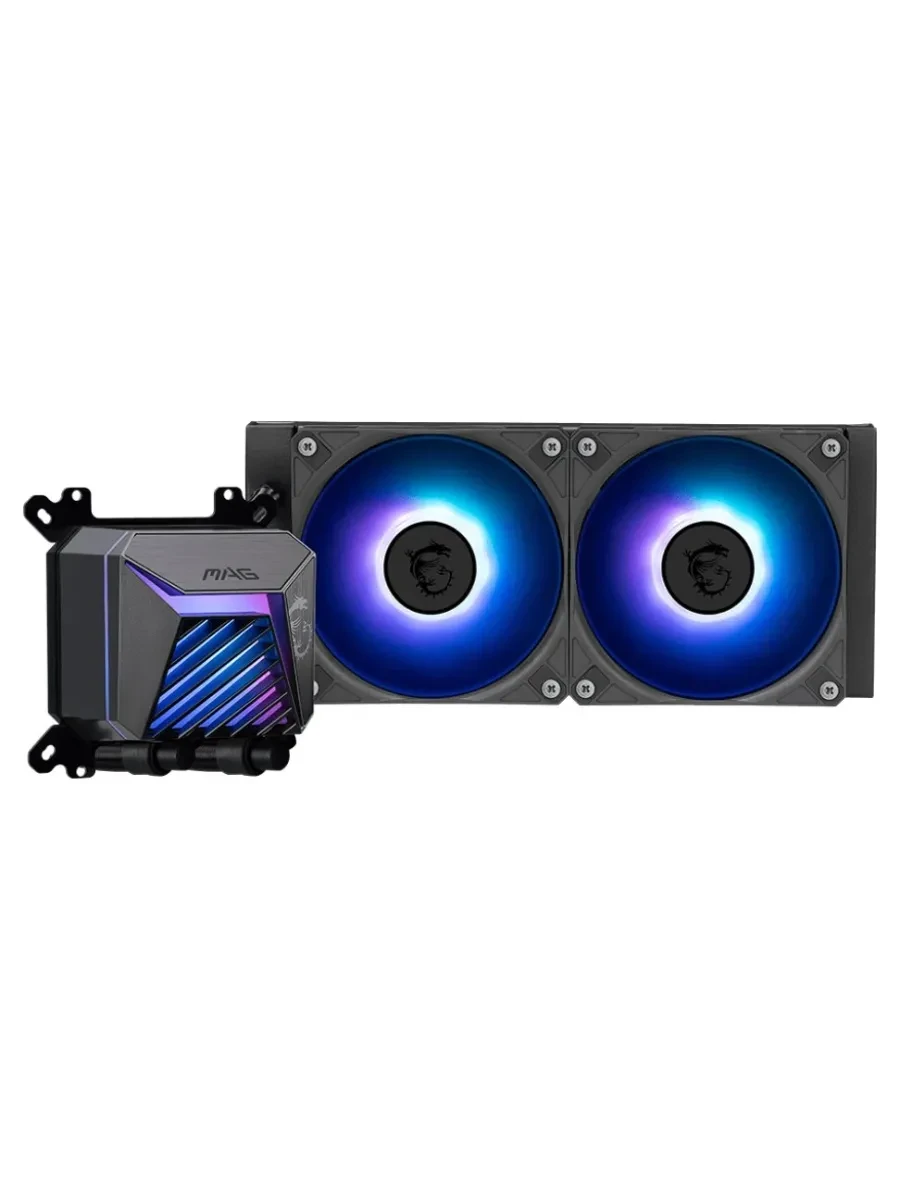 Водяное охлаждение MSI MAG CORELIQUID A15, 240мм, чёрный — 2