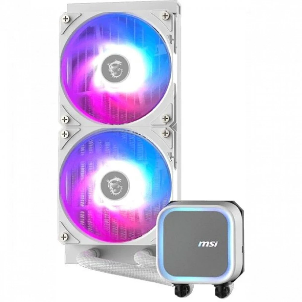 Водяное охлаждение MSI MAG CORELIQUID A13, 240мм, чёрный — 5