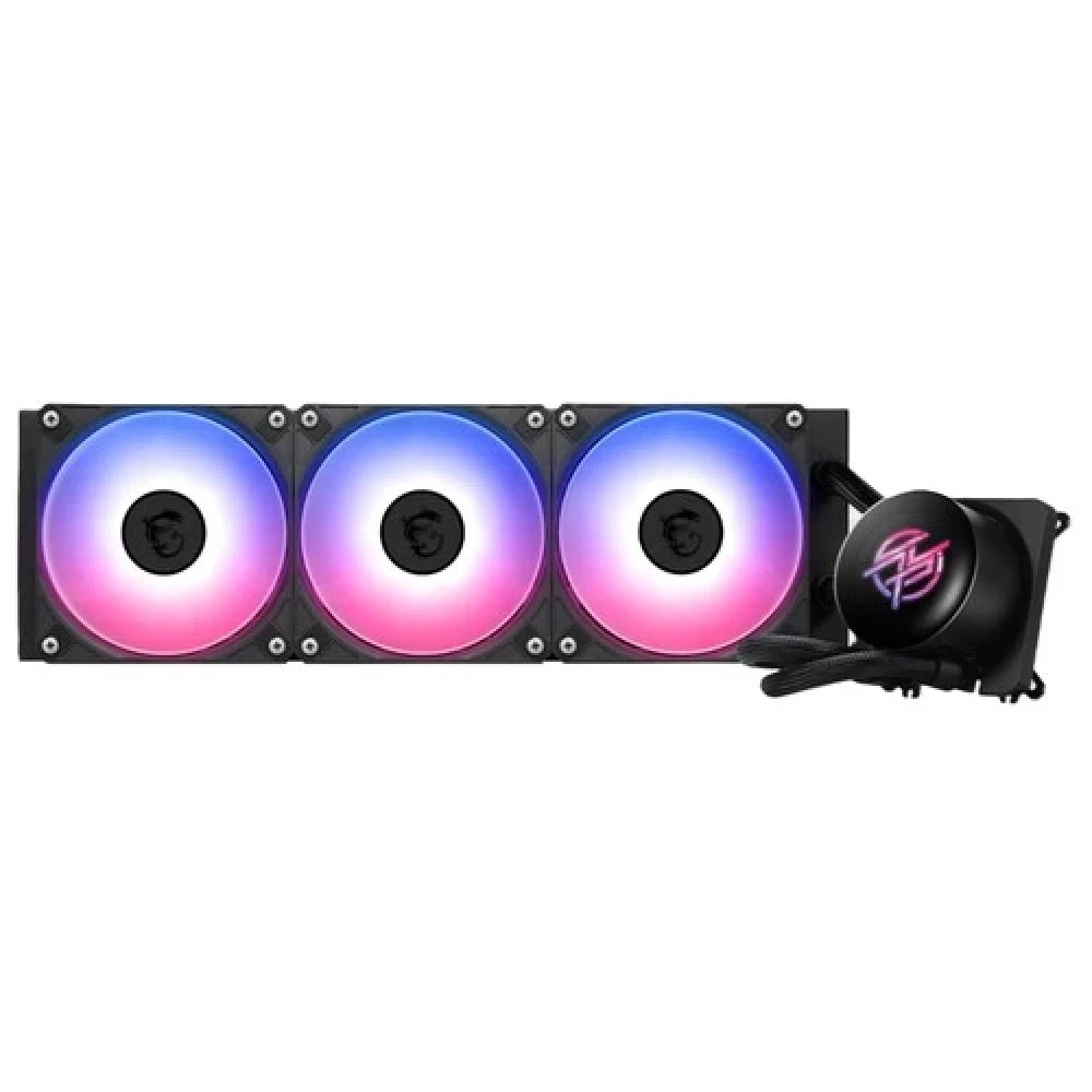 Водяное охлаждение MSI MPG CORELIQUID P13, 360мм, чёрный — 3