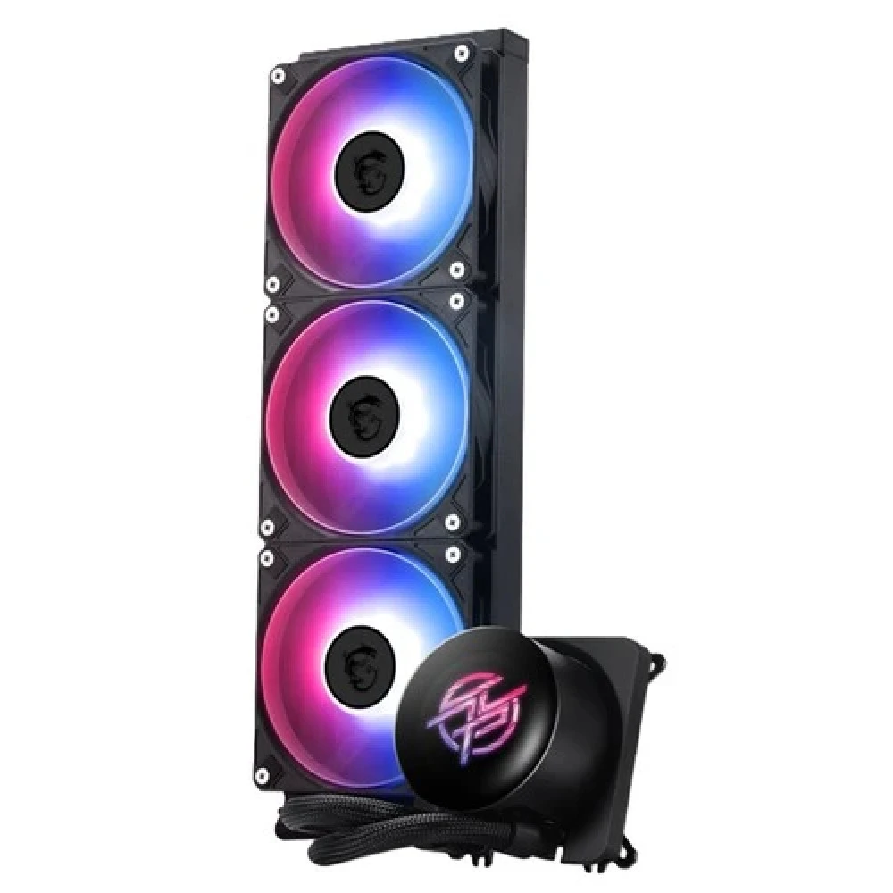 Водяное охлаждение MSI MPG CORELIQUID P13, 360мм, чёрный — 4
