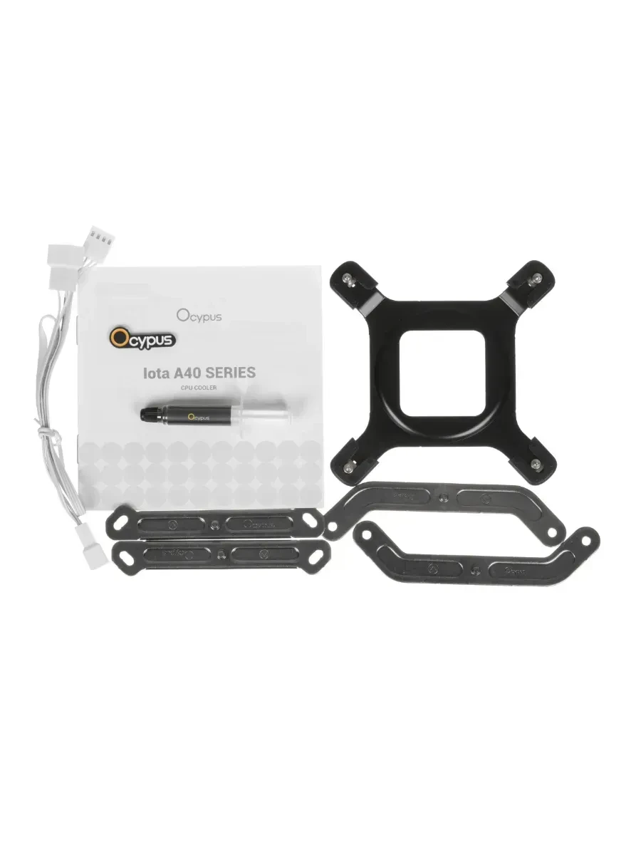 Воздушное охлаждение Ocypus Iota A40, Dual FAN, TDP 220W, белый