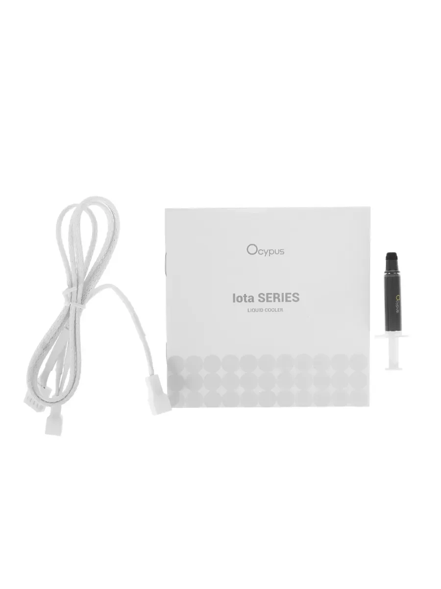 Жидкостное охлаждение Ocypus Iota L24, TDP 280W, белое