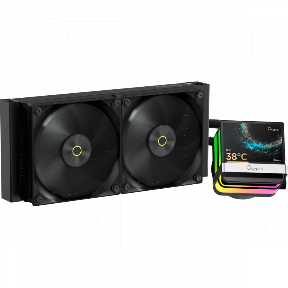 Жидкостное охлаждение Ocypus Sigma L24 PRO, TDP 290W, черное — 2