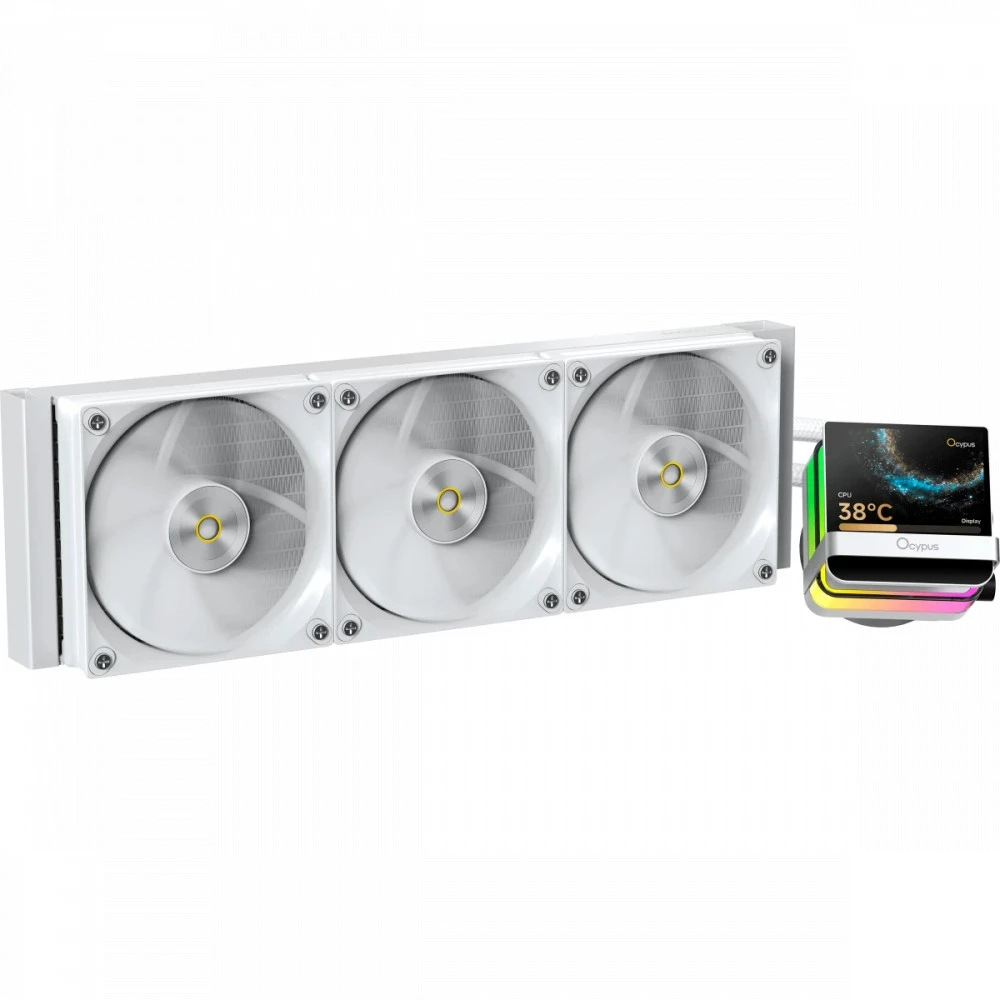 Жидкостное охлаждение Ocypus Sigma L36 PRO, TDP 310W, белое — 3