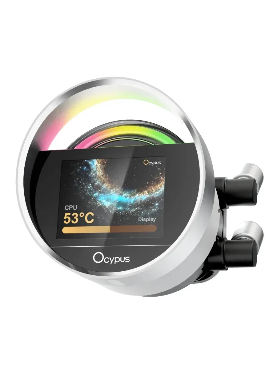 Жидкостное охлаждение Ocypus Sigma L36, ARGB, TDP 300W, белое — 5