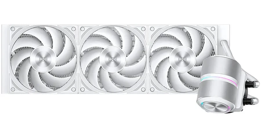 Жидкостное охлаждение PCCooler DE360 PRO, TDP 300W, белое